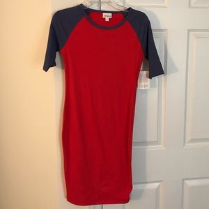 NEW LulaRoe Red Tshirt Dress